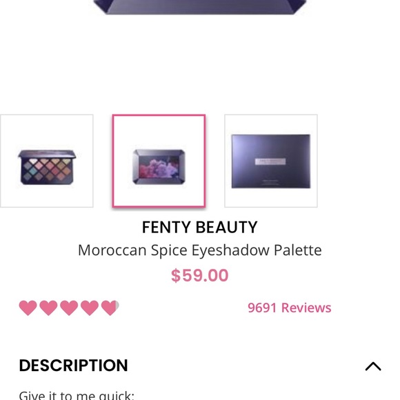 Fenty beauty Moroccan spice eyeshadow palette - Picture 5 of 7